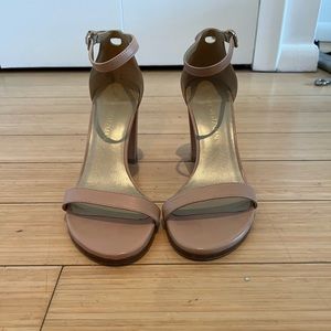 Stuart Weissman Sandals nude leather